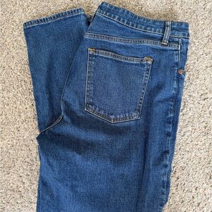Abercrombie & Fitch High Rise Blue Jeans